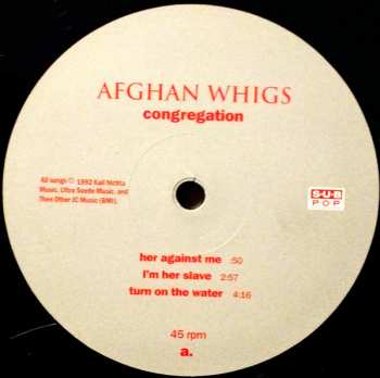 2LP The Afghan Whigs: Congregation