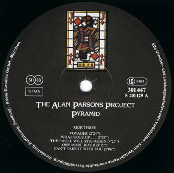 4LP/Box Set The Alan Parsons Project: I Robot / Pyramid / Eve / The Turn Of A Friendly Card