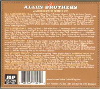 4CD/Box Set The Allen Brothers: The Allen Brothers With Other Country Brother Acts