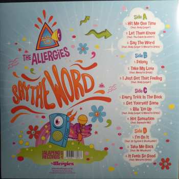 2LP The Allergies: Say The Word CLR