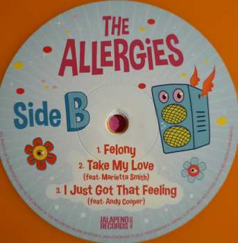 2LP The Allergies: Say The Word CLR