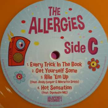 2LP The Allergies: Say The Word CLR