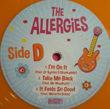 2LP The Allergies: Say The Word CLR