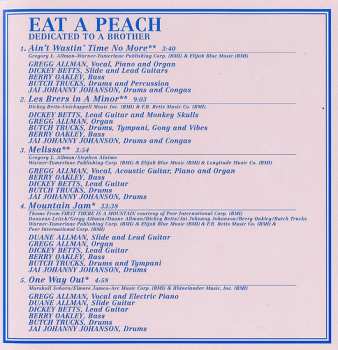 CD The Allman Brothers Band: Eat A Peach