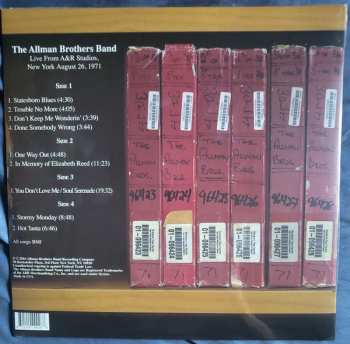 2LP The Allman Brothers Band: Live From A&R Studios, New York, August 26, 1971 LTD | CLR
