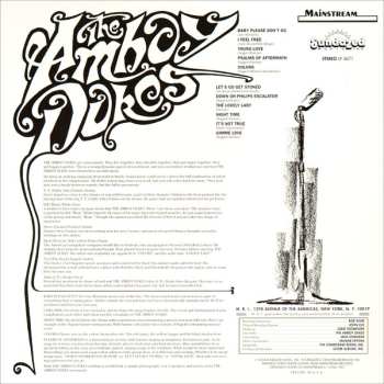 LP The Amboy Dukes: The Amboy Dukes CLR