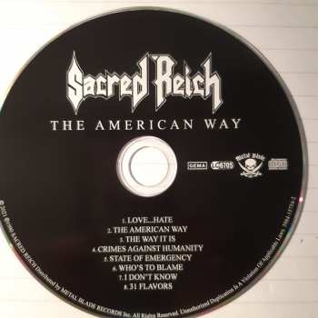 CD Sacred Reich: The American Way