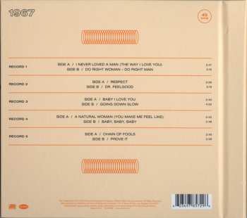5SP/Box Set Aretha Franklin: The Atlantic Singles (1967) LTD