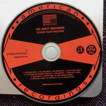 CD The Avett Brothers: Closer Than Together