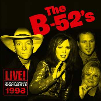 LP The B-52's: Live At Rock 'n Rockets - Yellow Liquid Vinyl