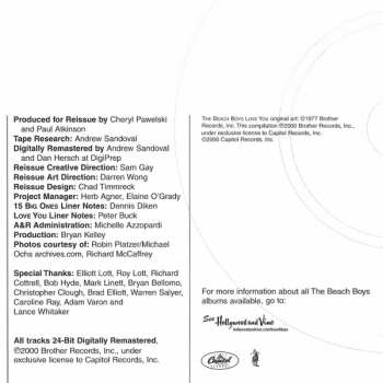 CD The Beach Boys: Love You