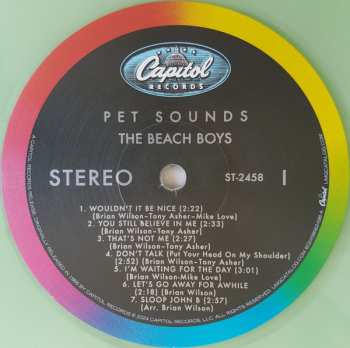 LP The Beach Boys: Pet Sounds CLR