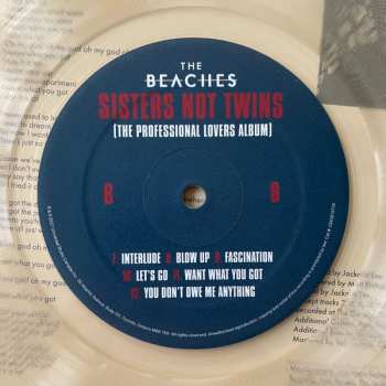 LP The Beaches: Sisters Not Twins (The Professional Lovers Album) CLR