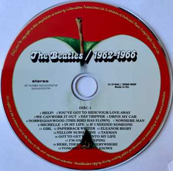 4CD/Box Set The Beatles: 1962-1966 / 1967-1970 LTD