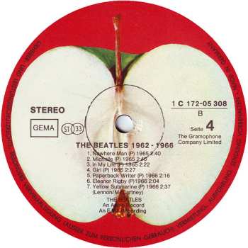 2LP The Beatles: 1962-1966