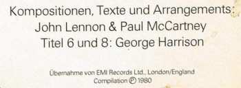 LP The Beatles: 1967-1970