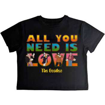 Merch The Beatles: Frauen Crop Top Yellow Submarine Aynil Stacked