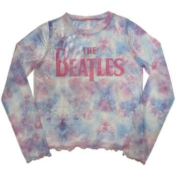Merch The Beatles: Frauen Long Sleeve T-Shirt Drop T Logo The Beatles