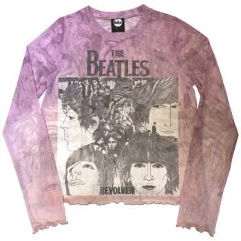 Merch The Beatles: Frauen Long Sleeve T-Shirt Revolver