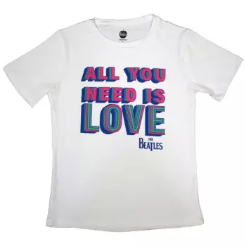 Frauen T-Shirt All You Need Is Love