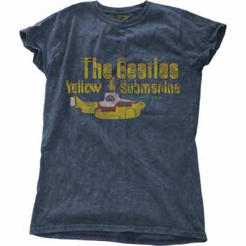 Merch The Beatles: Frauen T-Shirt Yellow Submarine Nothing Is Real 