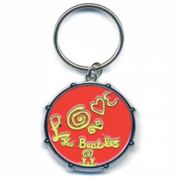 Merch The Beatles: Schlüsselanhänger Love Drum 