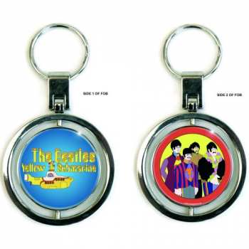 Merch The Beatles: Schlüsselanhänger Yellow Submarine Band & Sub 