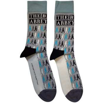 Merch The Beatles: Knöchelsocken Abbey Road Colours Crossing Repeat