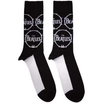 Merch The Beatles: Knöchelsocken Drum Logo The Beatles Repeat