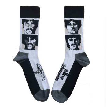 Merch The Beatles: Knöchelsocken Sea Of Science Faces Mono