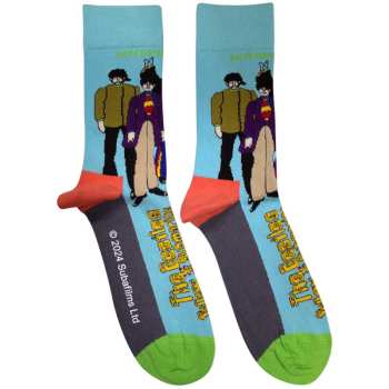 Merch The Beatles: Knöchelsocken Sub & Band