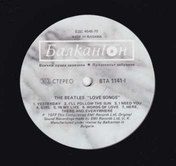 2LP The Beatles: Love Songs