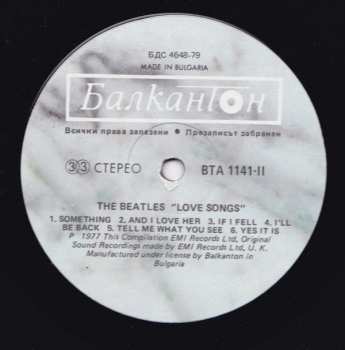 2LP The Beatles: Love Songs