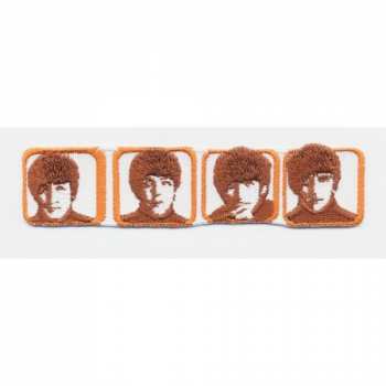 Merch The Beatles: Aufnäher Heads In Boxes 