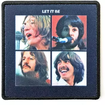 Aufnäher Let It Be Album Cover 