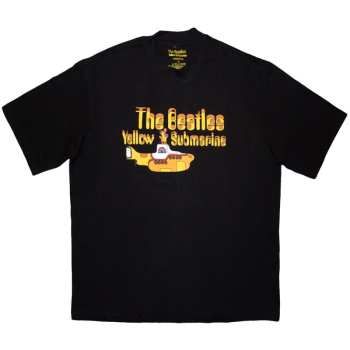 Merch The Beatles: Oversized T-Shirt Logo The Beatles & Sub