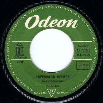 SP The Beatles: Paperback Writer / Rain