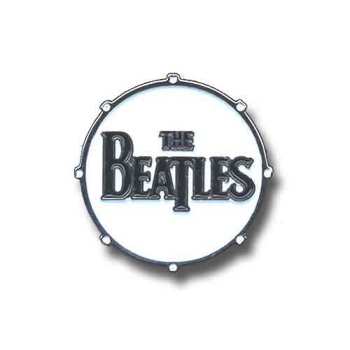 Merch The Beatles: Button Drum Drop T Logo The Beatles