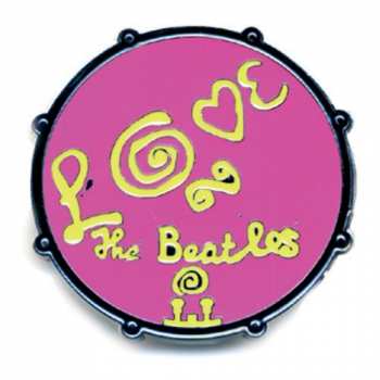 Merch The Beatles: Button Drum Love
