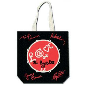 Merch The Beatles: Plátěná Taška Love Drum