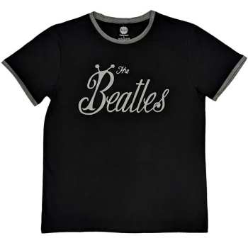 Merch The Beatles: Ringer T-Shirt Bug Logo The Beatles