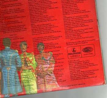 LP The Beatles: Sgt. Pepper's Lonely Hearts Club Band 