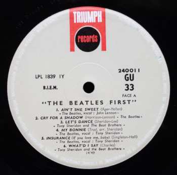 LP Various: The Beatles First