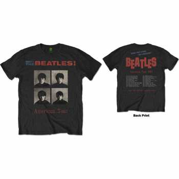Merch The Beatles: Tričko American Tour 1964  S