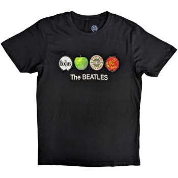 Merch The Beatles: T-Shirt Apple & Drums