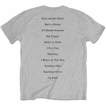 Merch The Beatles: Tričko Budokan Set List  S