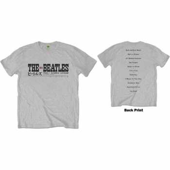 Merch The Beatles: Tričko Budokan Set List  S