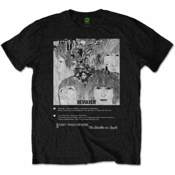 Merch The Beatles: T-Shirt Revolver 8 Track