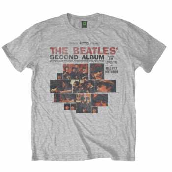 Merch The Beatles: T-Shirt Second Album 