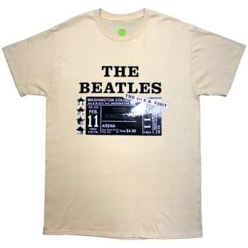 Merch The Beatles: T-Shirt Washington '64 Promo & Setlist